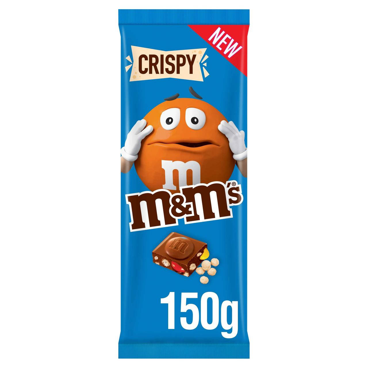 

Шоколадка M&M`s Crispy 150 g