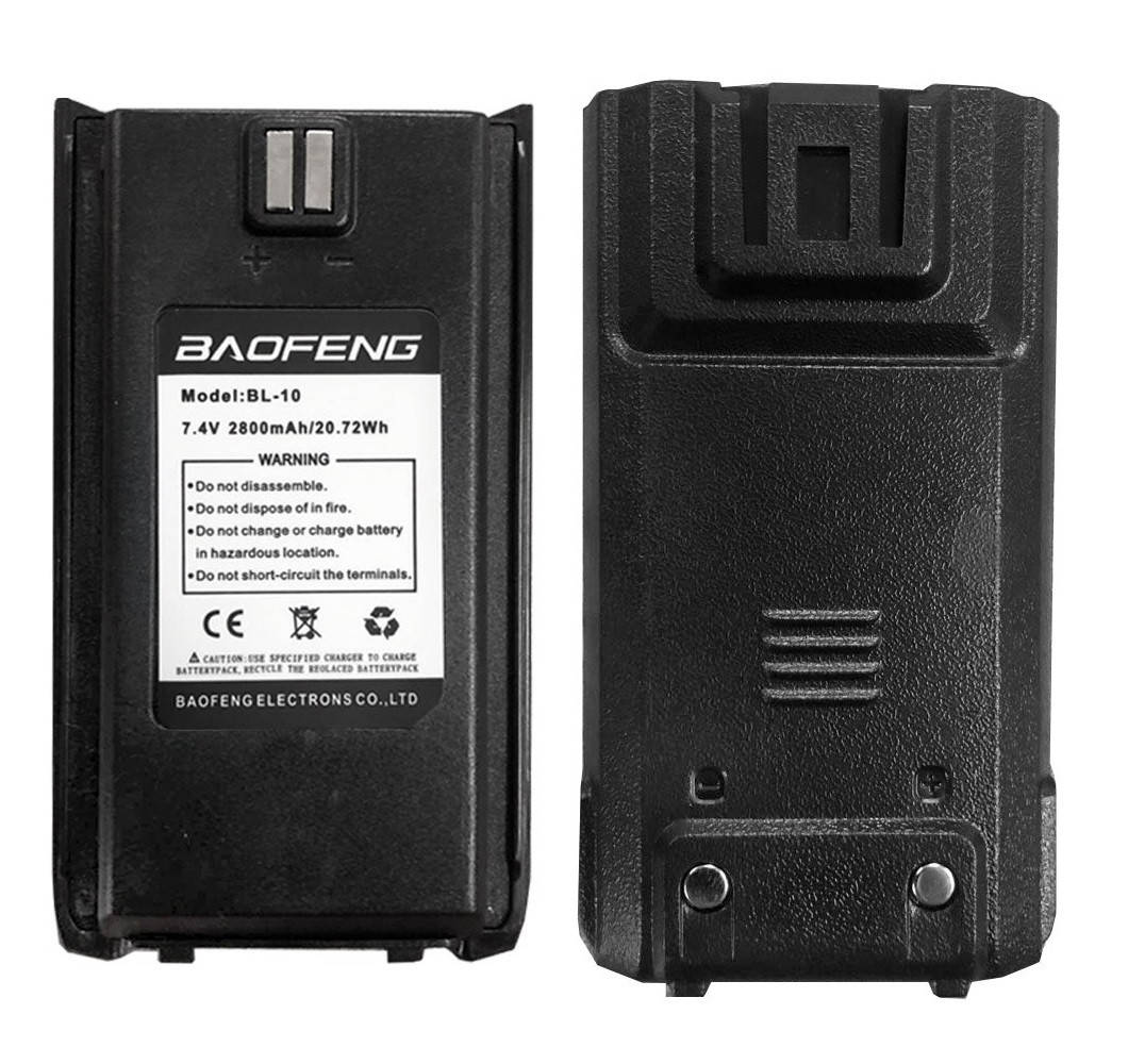 

Акумулятор, акумуляторна батарея до рації BAOFENG A58S BL-10 2800mAh