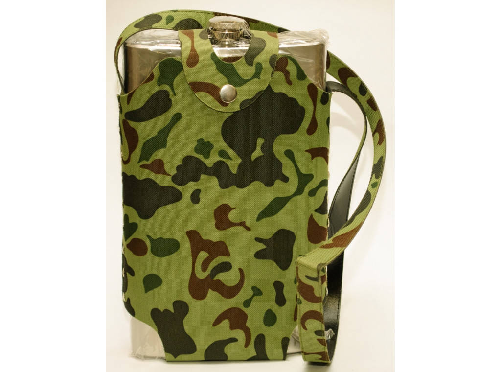 

Фляга для алкогольных напитков в чехле 2 литра., Хаки