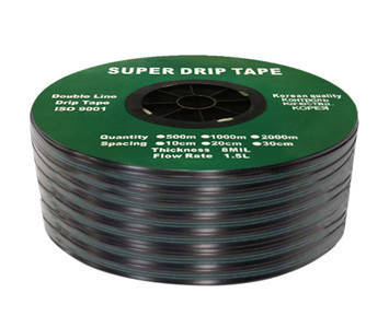 

Капельная лента щелевая Super Drip Tape 20см (бухта 1000 м) Корея