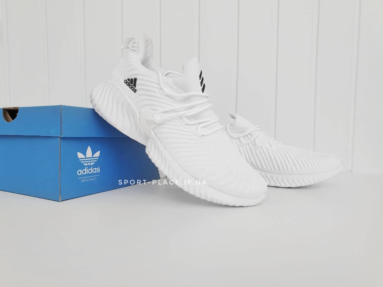 

Мужские кроссовки Adidas Alphabounce Instinct (Адидас Альфабаунс Инстинкт) белые (белый цвет) 42