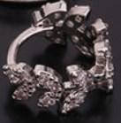 

Сережка кольцо разьемное для пирсинга уха, хряща, носа серебро, №15