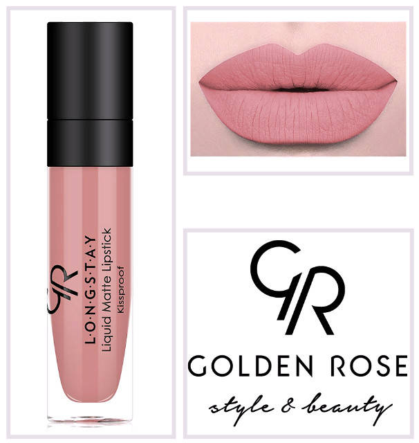 

Матовая стойкая жидкая помада Golden Rose 1 Longstay liquid Matte № 01