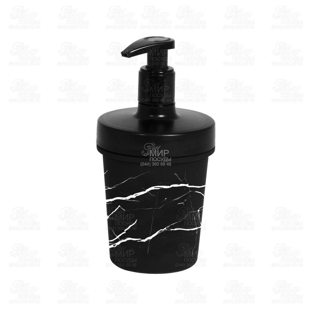 

Herevin Дозатор для мыла Black Marble 320мл 124000-003