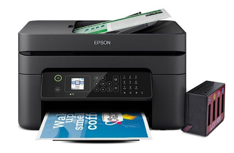 

МФУ Epson Workforce WF-2850 с Бесконтактной СНПЧ