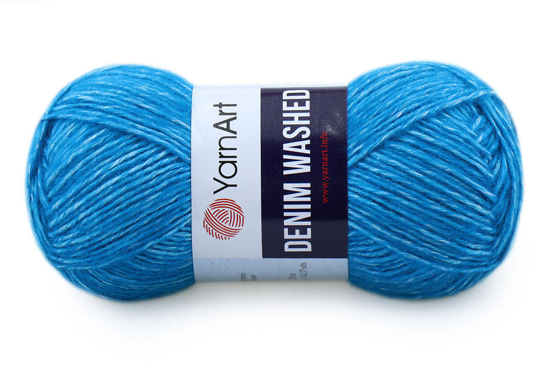 

YarnArt Denim Washed, Бирюзовый №911