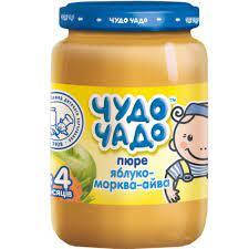 

Чудо-Чадо пюре 170г персик-яблуко з/цукр.