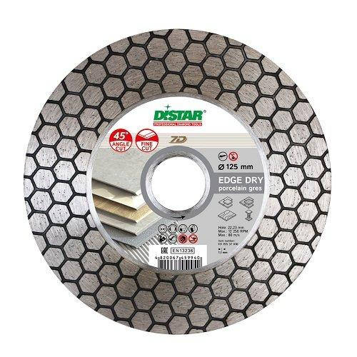 

Круг алмазный Di-star Edge Dry 1A1R 125 45° 7D керамика