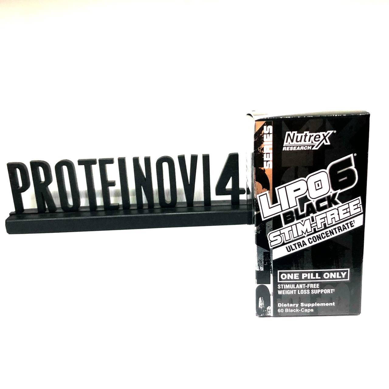 

Nutrex Lipo 6 Stim Free 60caps