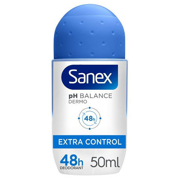 

Дезодорант шариковый Sanex Roll On Dermo Extra Control