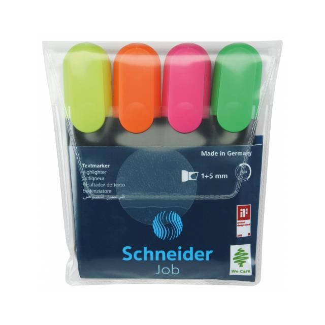 

Набор текстовых маркеров Schneider JOB 150 4 шт S1500