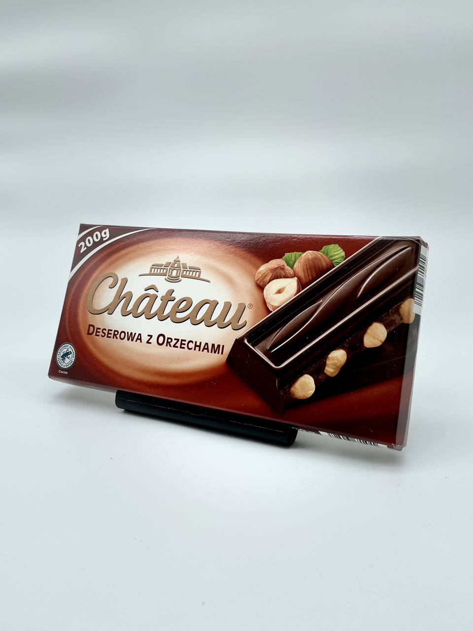 

Шоколад черный с фундуком Chateau Feinherb Nuss 200 г (Германия)
