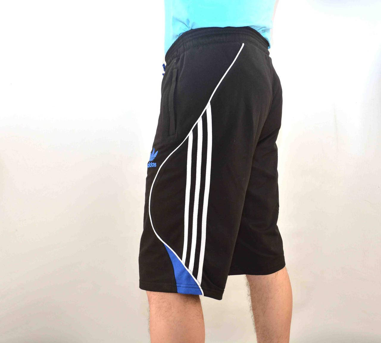 

Бриджи мужские с 3 белыми полосами черный, 48