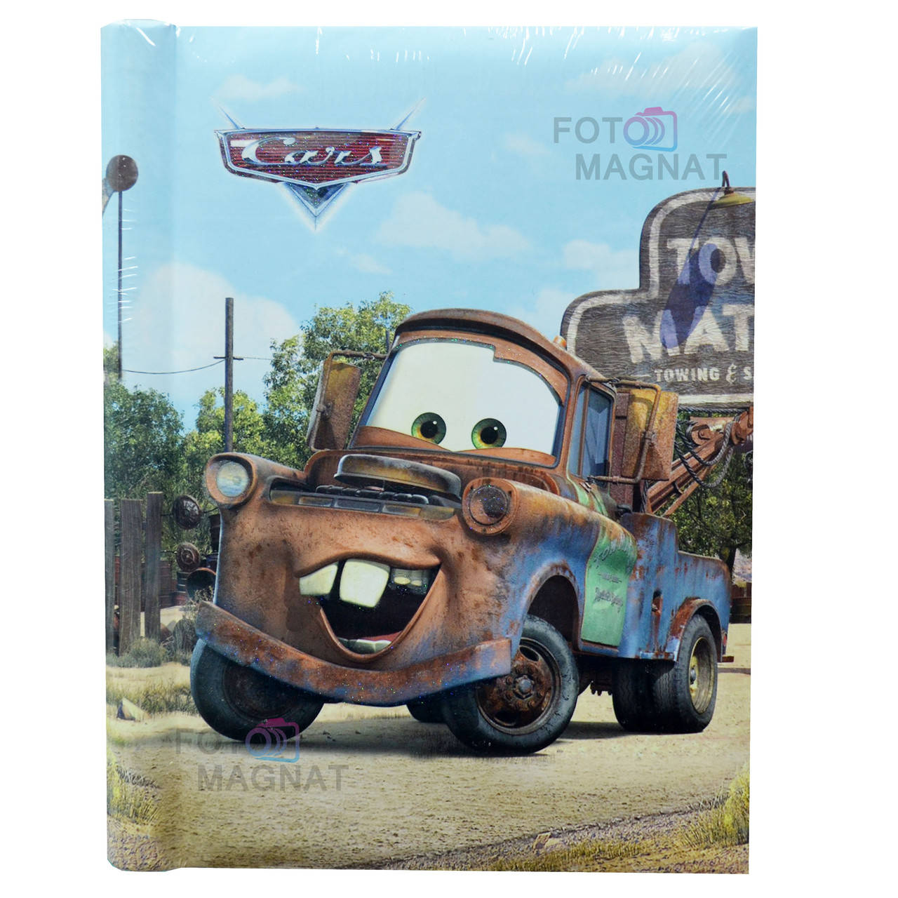 

Фотоальбом DISNEY "Тачки" 20 магн. листов (детский альбом), Голубой