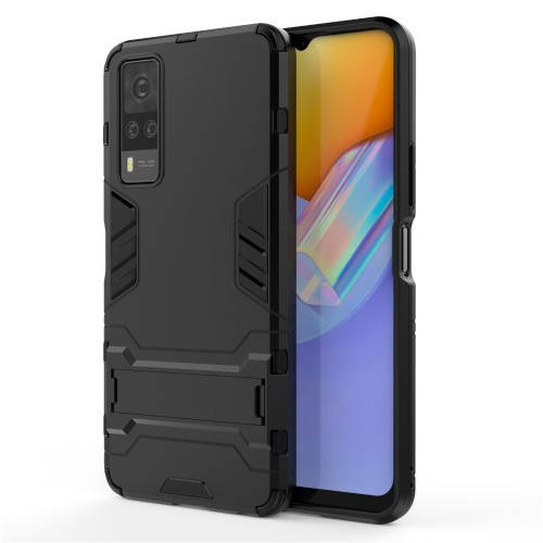 

Чехол Fiji Hybrid для Vivo Y31 бампер с подставкой черный
