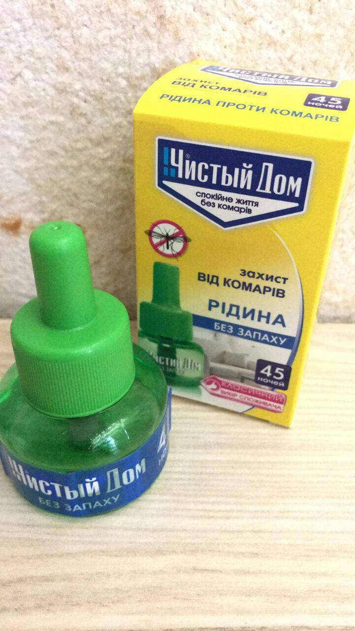 

Жидкость от комаров Чистый Дом 45 ночей