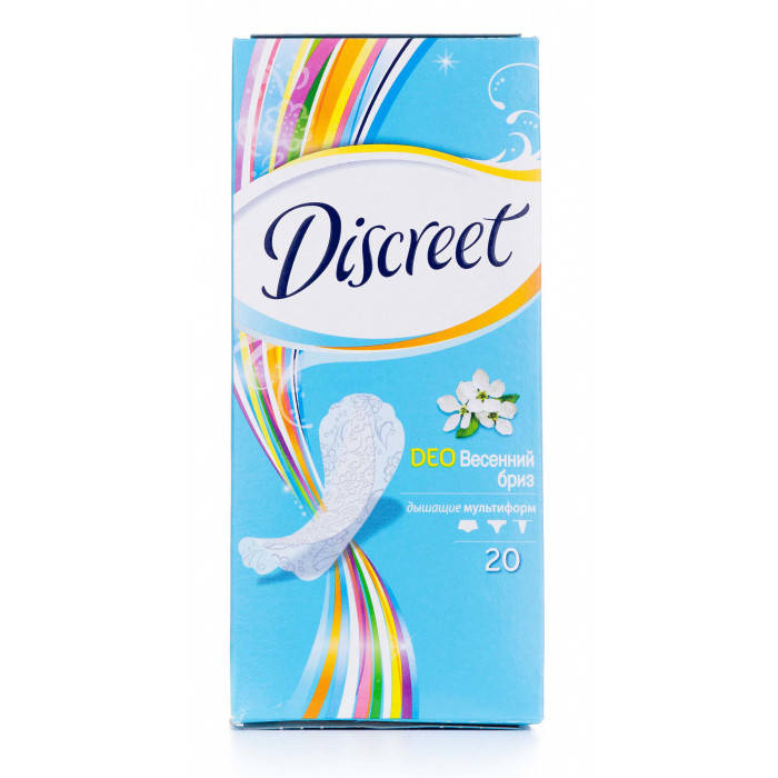 

Прокладки щоденні Discreet в асортименті 20 шт