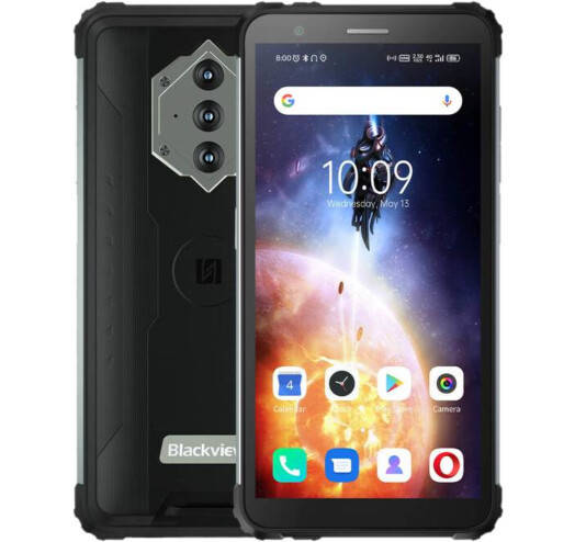 

Защищенный смартфон Blackview BV6600E 4/32Gb Black Unisoc SC9863A 8580 мАч, Черный