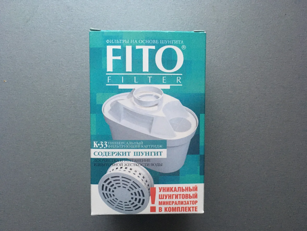 

FitoFilter k33 с шунгитовым минерализатором к фильтр-кувшинам Аквафор, Brita, Dafi