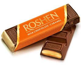 

Батончик Roshen с карамелью 40г