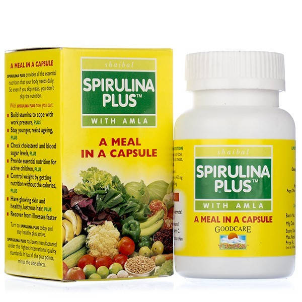 

Спирулина Плюс, Spirulina Plus (Goodcare) 60кап.