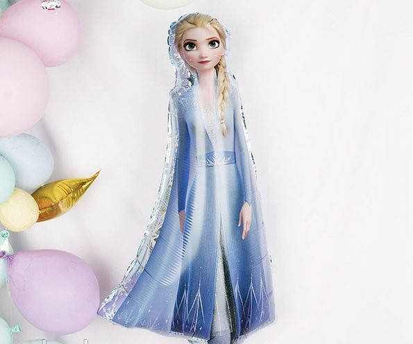 

Фольгированный шар Эльза.Размер 90*44 см