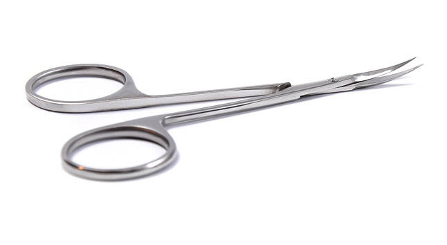 

Ножиці для кутикул Олтон + чохол (шкіра), 113мм