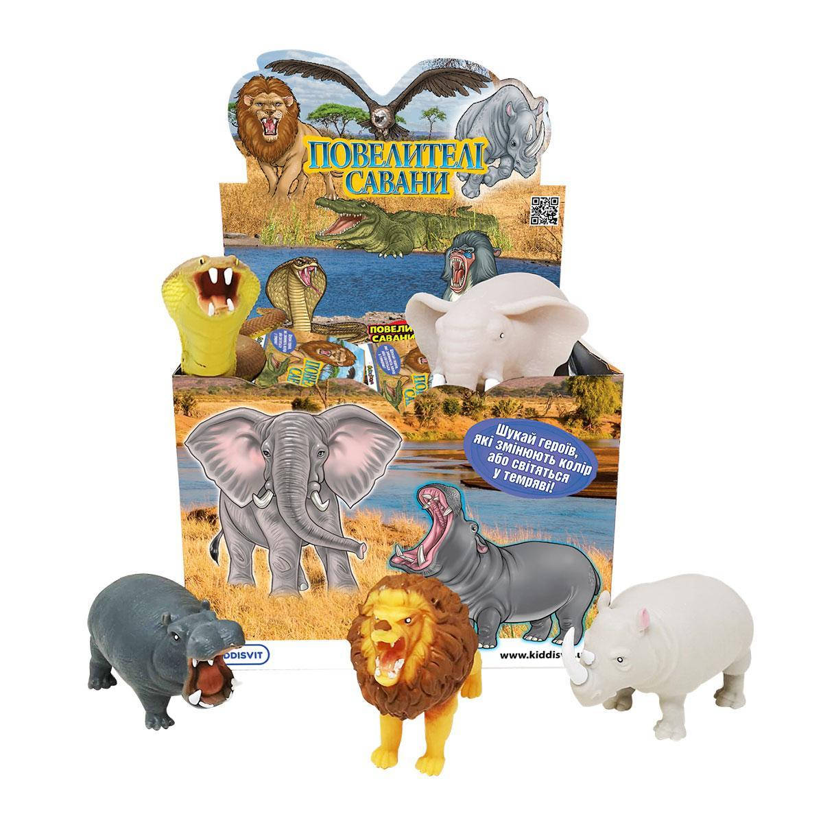 

Стретч-игрушка – Повелители саванны (14 шт., в дисплее) #sbabam 68-CN-2020-CDU