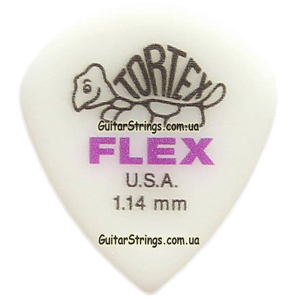 

Медиатор Dunlop 468R1.14 Tortex Flex Jazz III 1.14 mm