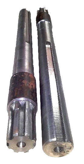

Полуось на мотоблок удлинённая (L = 500 мм., 8 шлицов, пара)