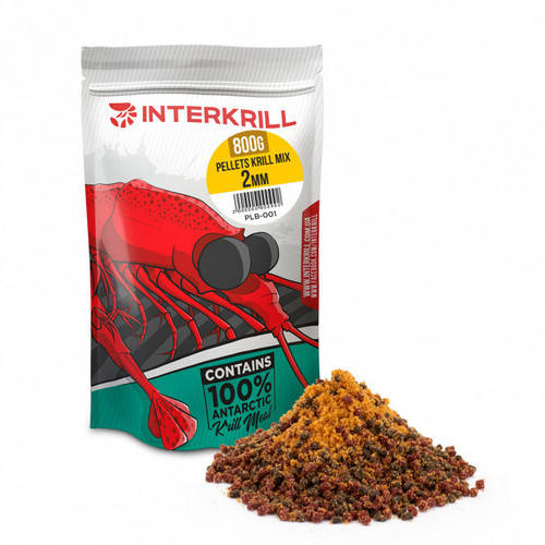 

Пеллетс Interkrill Pellets Krill Mix 2mm 800g