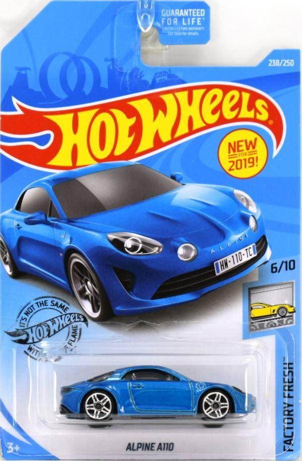 

Машинка Hot Wheels - Alpine A110 - 2019 Factory Fresh (#238). Mattel. Оригинал