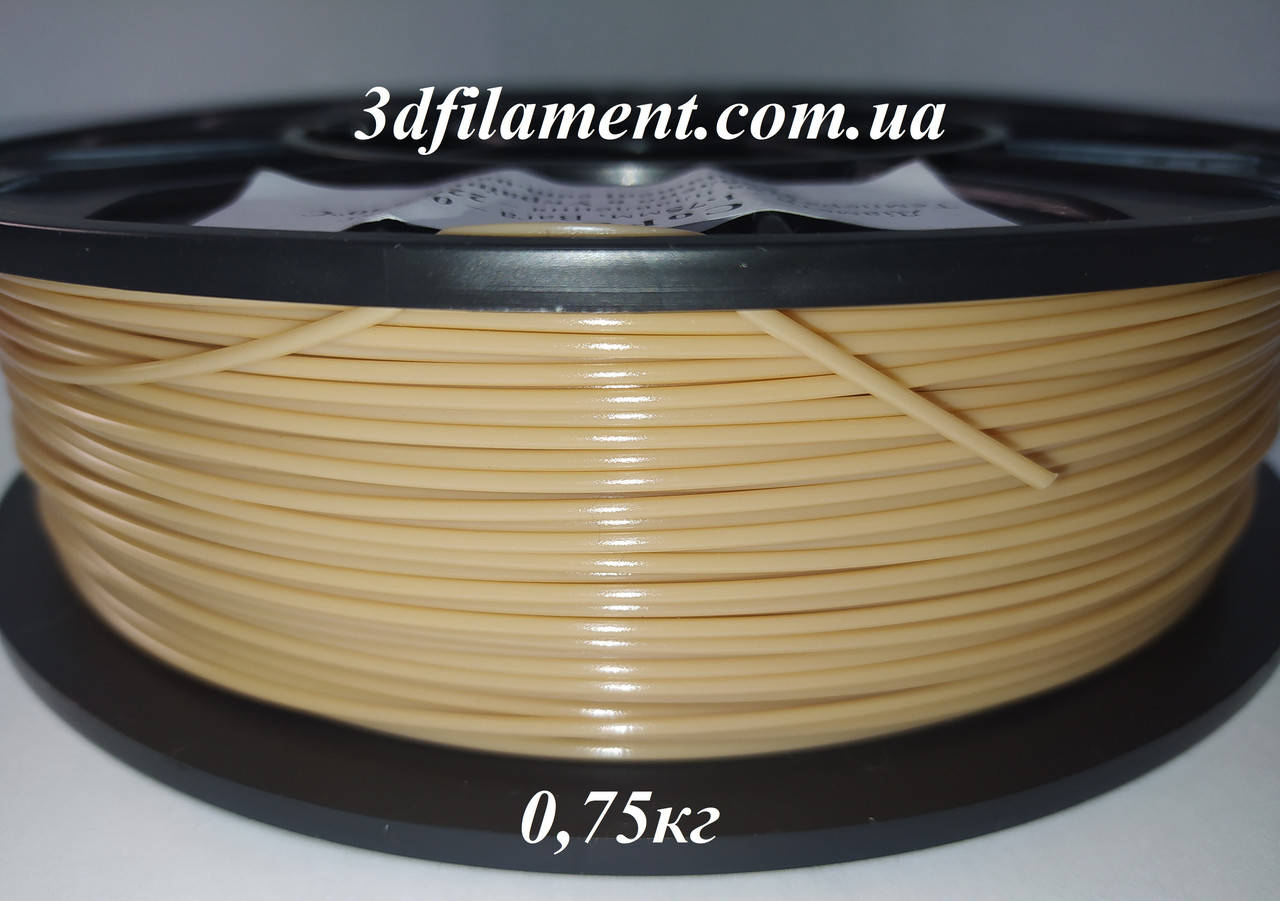 

Пластик PetG (Copet) бежевий 1,75mm 0,75кг