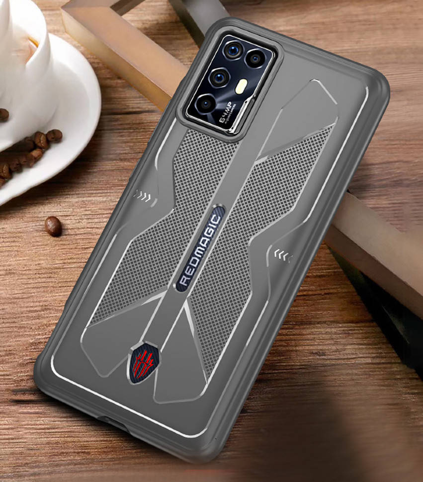 

Чехол Butterfly Shadow Series для ZTE Nubia Red Magic 6R Gray, Серый