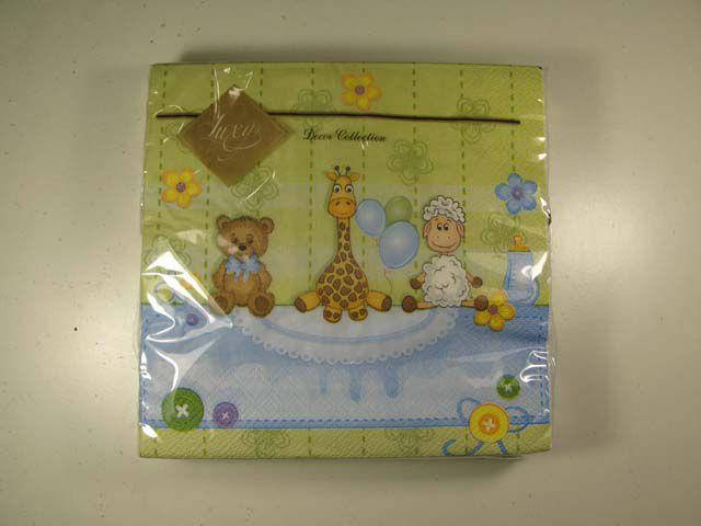 

Салфетка для декора (ЗЗхЗЗ, 20шт) Luxy Для малыша 1007 (1 пач)