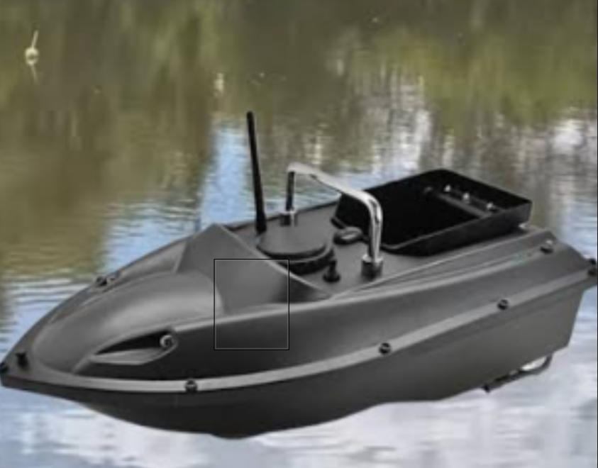 

Кораблик для прикормки рыбы Stenson SF24037-B черный