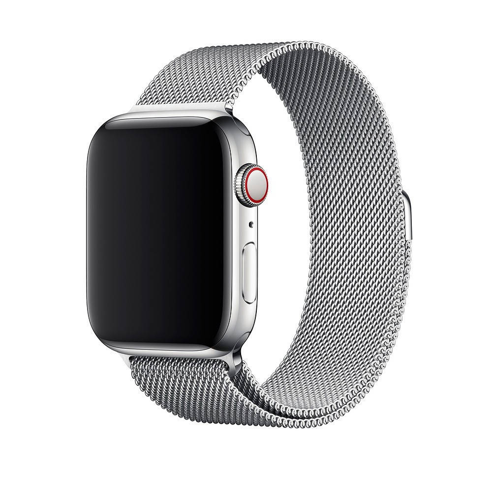 

Ремешок металл Milanese Loop для Apple Watch 38 / 40 / 41 mm (silver)
