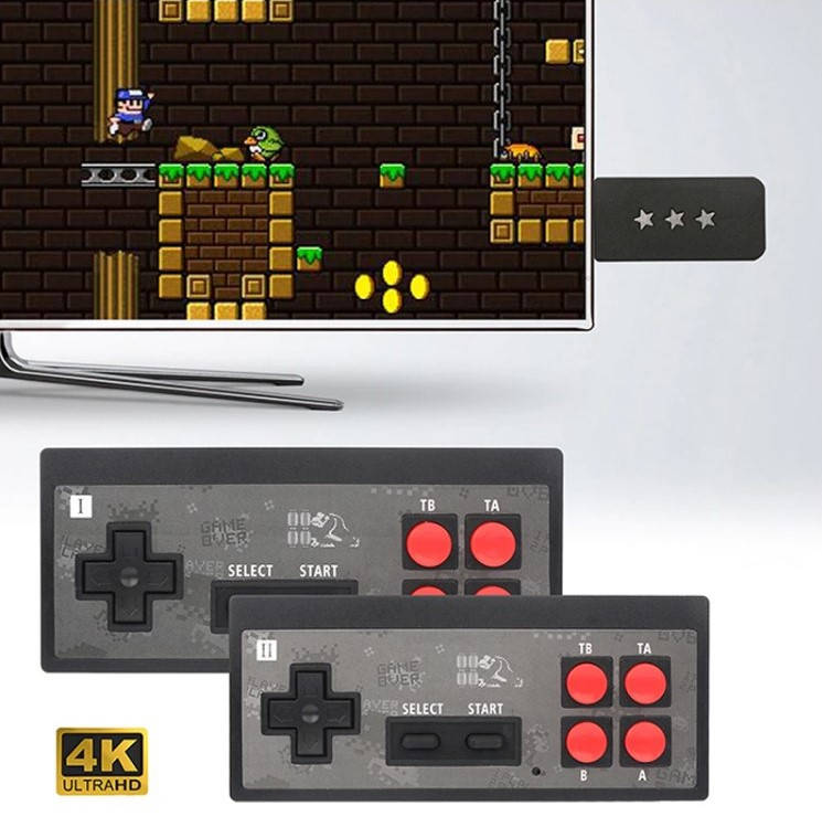 

Игровая консоль беспроводная HDMI Dendy NES 8бит 786игр Data Frog Y2 HD