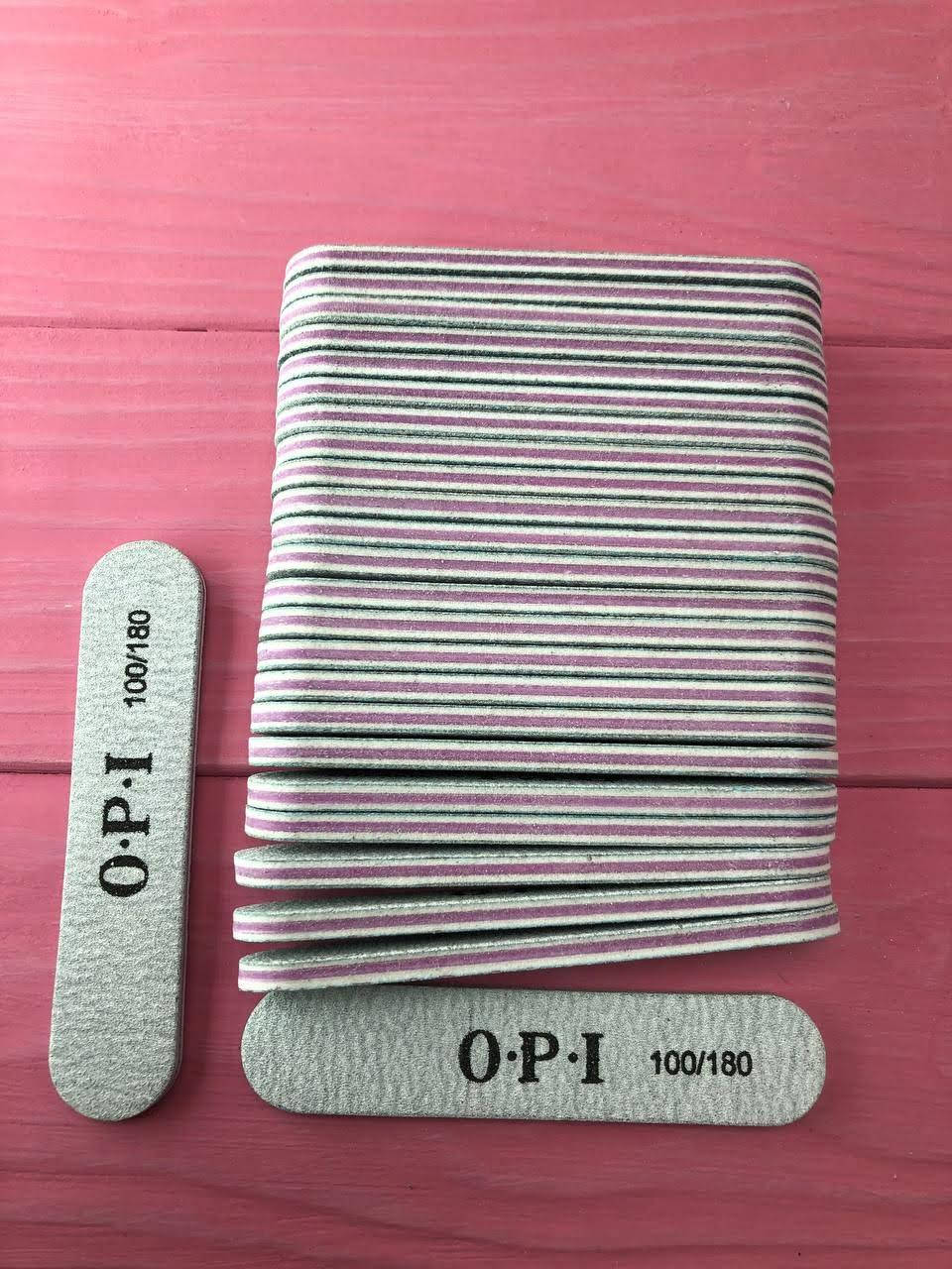 

Пилочка двухсторонняя OPI - мини, 50 шт. 100/180