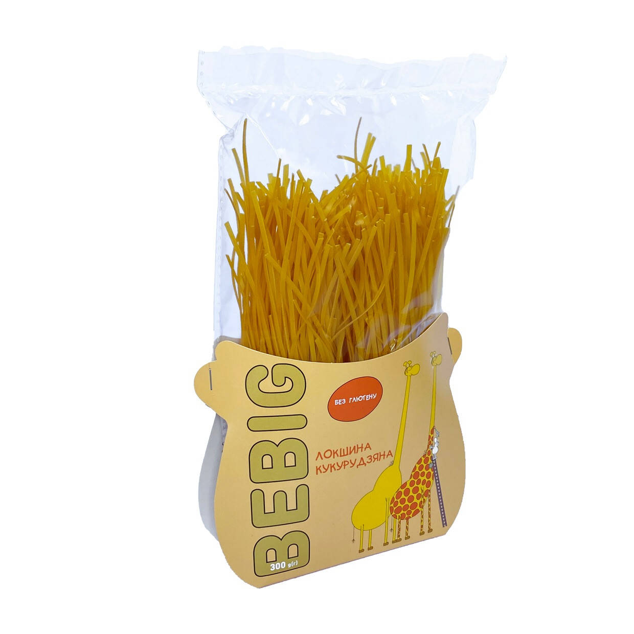 

Лапша кукурузная тм Bebig, 300г
