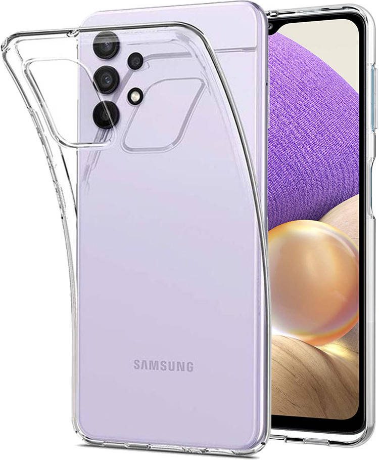 

Силиконовый прозрачный чехол для Samsung Galaxy A32 4G