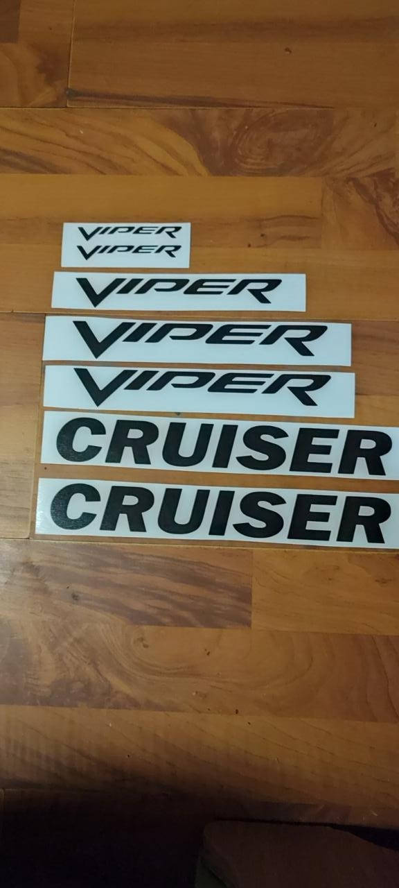 

Наклейки оригинал Viper Cruiser винил Качественные