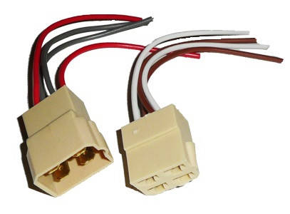 

Разъем 4-х контактный папа мама