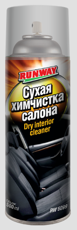 

Химчистка салона сухая Runway 500мл