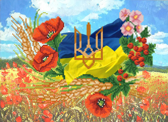 

РКП-243 Схема для вишивки бісером Моя Україна