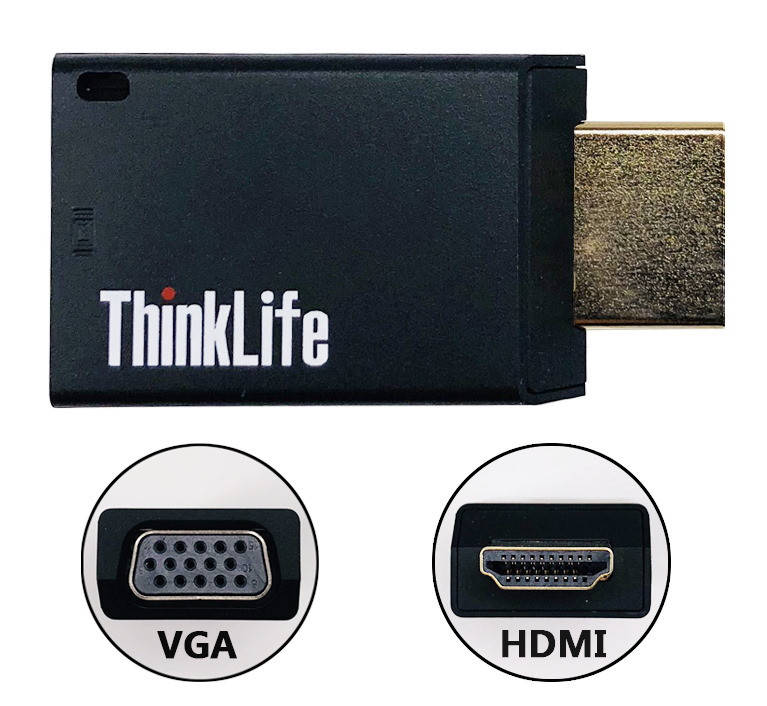 

Переходник Lenovo HDMI to VGA
