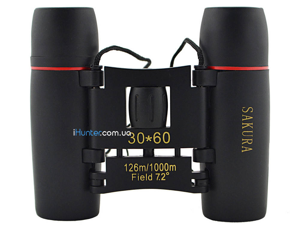 

Бинокль SAKURA 30x60, Черный