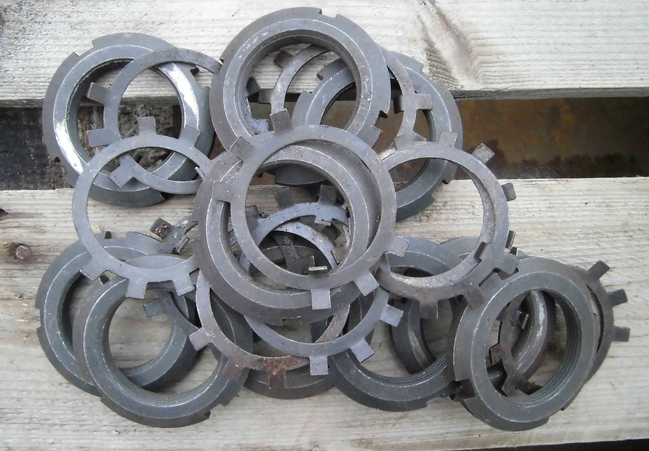 

Гайка круглая шлицевая М80 DIN 981, ГОСТ 11871-88