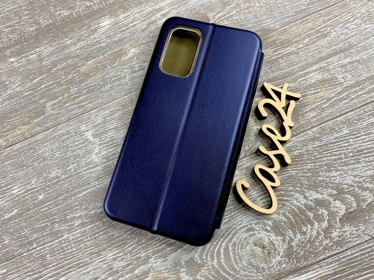 

Кожаный чехол книжка Elegant на Samsung Galaxy A32 (5 цветов) синий