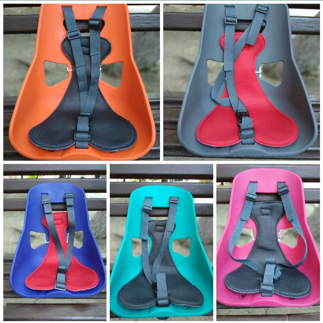 

Детское кресло на раму велосипеда